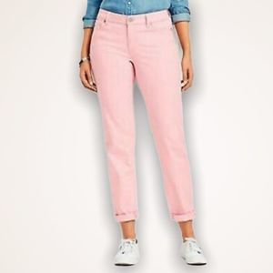 TALBOTS Flawless Rolled Cuff Boyfriend Jean